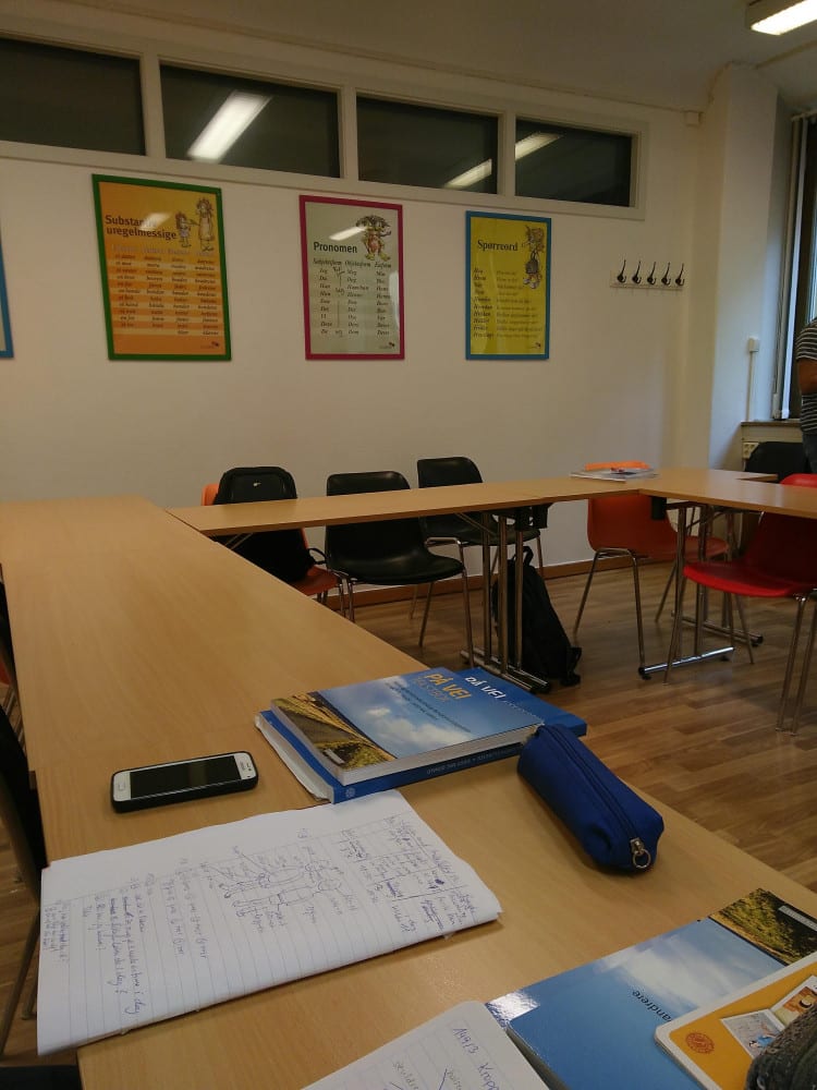Das Klassenzimmer in der Sprachschule Iris Ehgartner/Meinplan.at